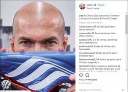 Enlace a Mientras tanto en el Instagram de Zidane, la gente no olvida