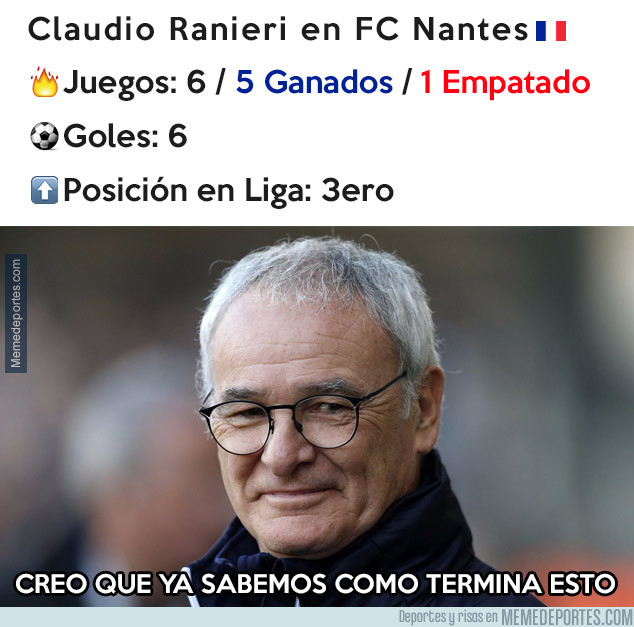 1001961 - Ranieri vuelve al juego, amigos míos