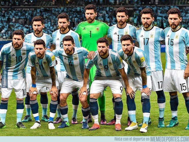 1002957 - La Messieleccion argentina rumbo a Rusia...