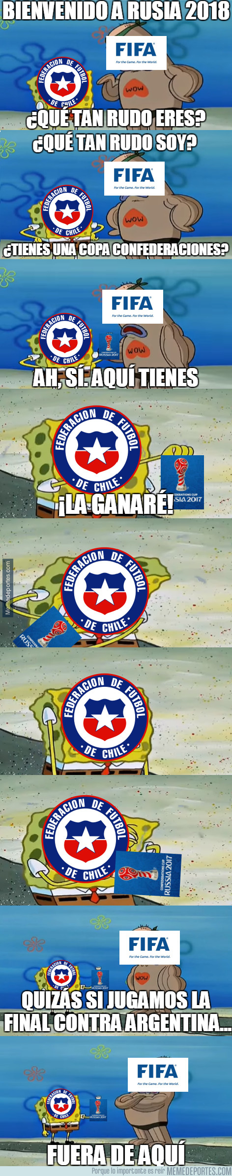 1002989 - Chile no fue lo suficientemente rudo