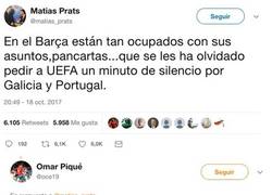 Enlace a Matías Prats (Hijo) resbala en Twitter criticando a todo el Barça y lo dejan hecho picadillo