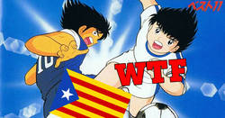 Enlace a Ese capítulo loco de  'Oliver y Benji' donde Catalunya ya era independiente de España