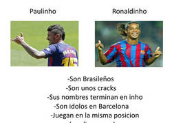 Enlace a Paulinho es el nuevo Ronaldinho, y si no lo crees, desmiente todas estas afirmaciones