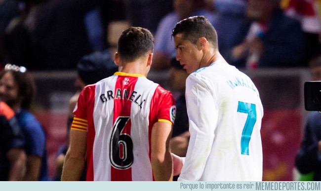 1006209 - La respuesta de Cristiano Ronaldo cuando el capitán del Girona le pidió su camiseta