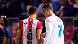Enlace a La respuesta de Cristiano Ronaldo cuando el capitán del Girona le pidió su camiseta