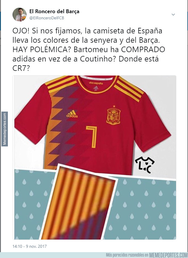 1007169 - ¿Nueva polémica con la camiseta de España?