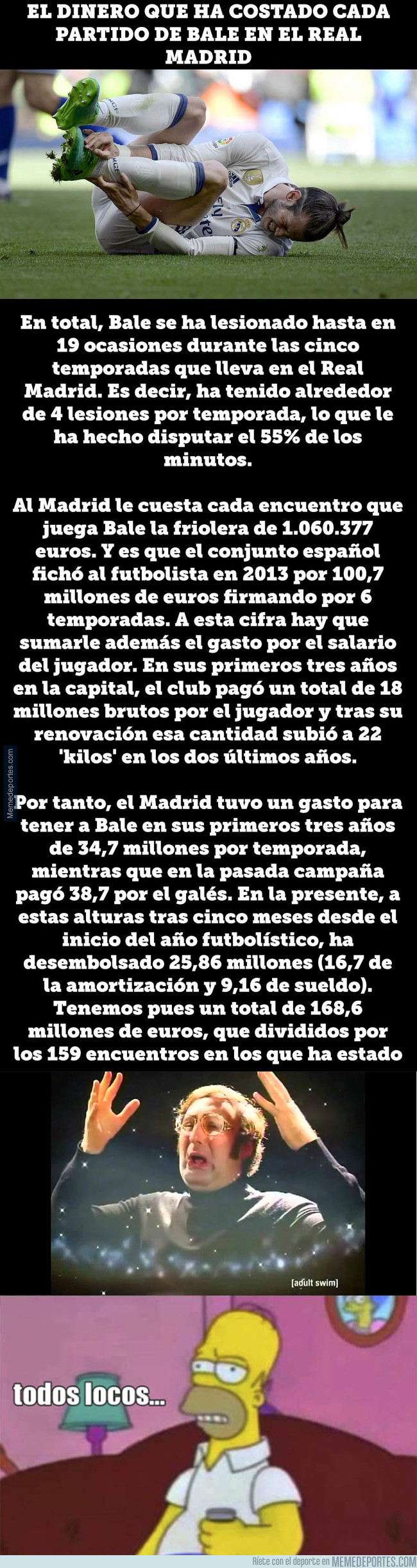 1007271 - Esto es lo que le cuesta al Real Madrid cada partido de Bale