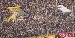 Enlace a Aficionados del Dynamo Dresden, club de la tercera división alemana
