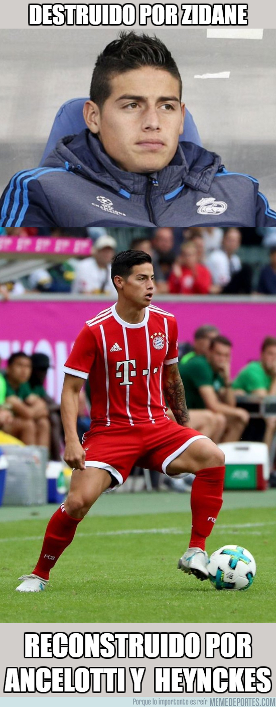 1008782 - James lo está petando en el Bayern