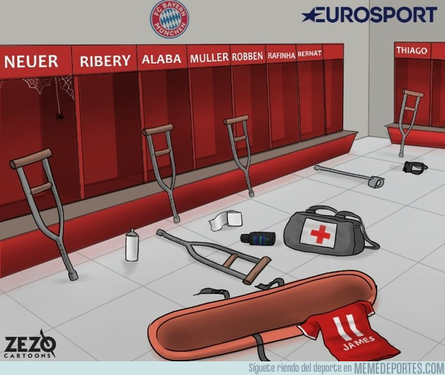 1009568 - Una crisis de lesiones ha invadido el Bayern de Munich
