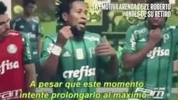Enlace a Así arengaba Zé Roberto a sus compañeros en su último partido como profesional