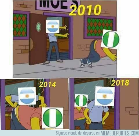 1009990 - Para Argentina, Nigeria no se crea ni se destruye solo se transforma