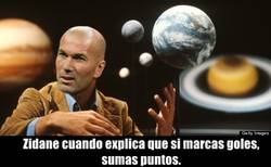 Enlace a Zidane hace ruborizar a Carl Sagan
