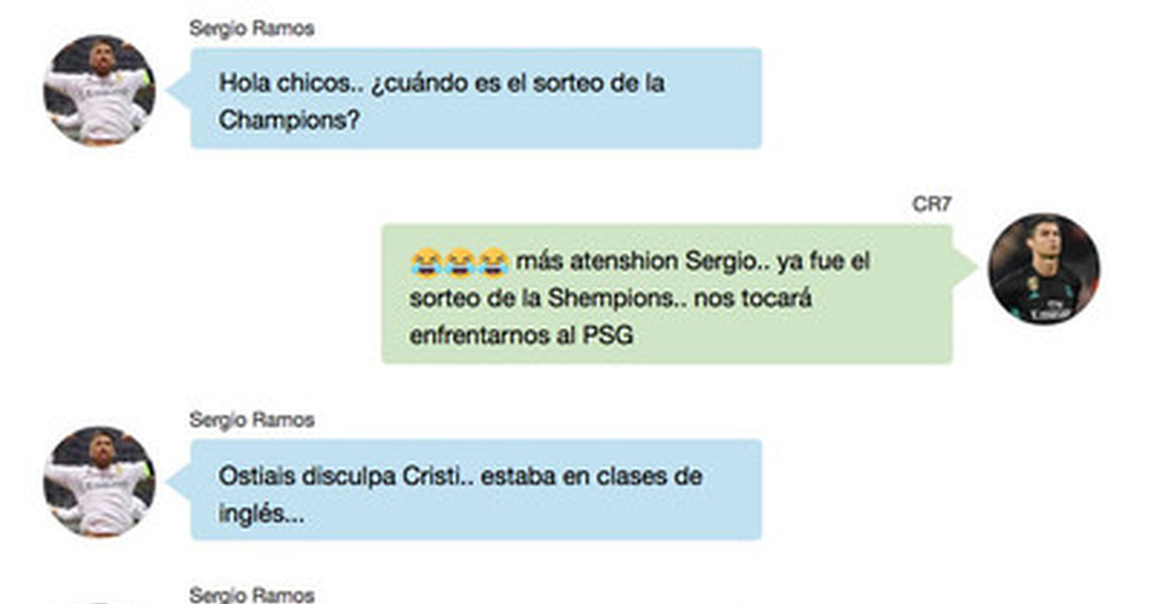 Asi Fue La Conversacion Del Real Madrid Al Enterarse Que Les Tocaria Contra El Psg Via 90min En este post aprenderéis a presentaros en inglés. real madrid al enterarse