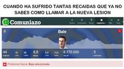 Enlace a Bale y sus problemas físicos
