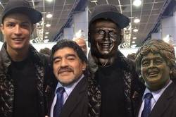 Enlace a Maradona y Cristiano