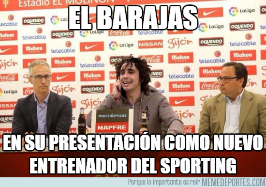 1011722 - Pipo Baraja nuevo entrenador del Sporting