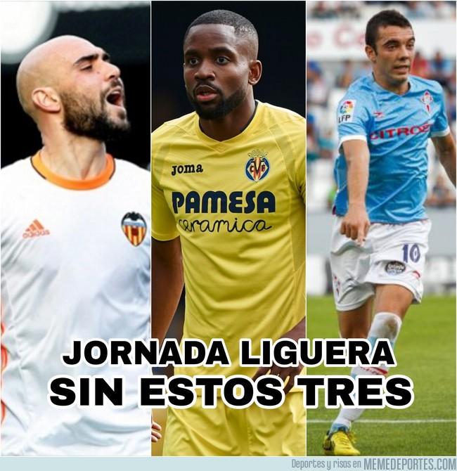 1012277 - Jornada liguera sin tres goleadores