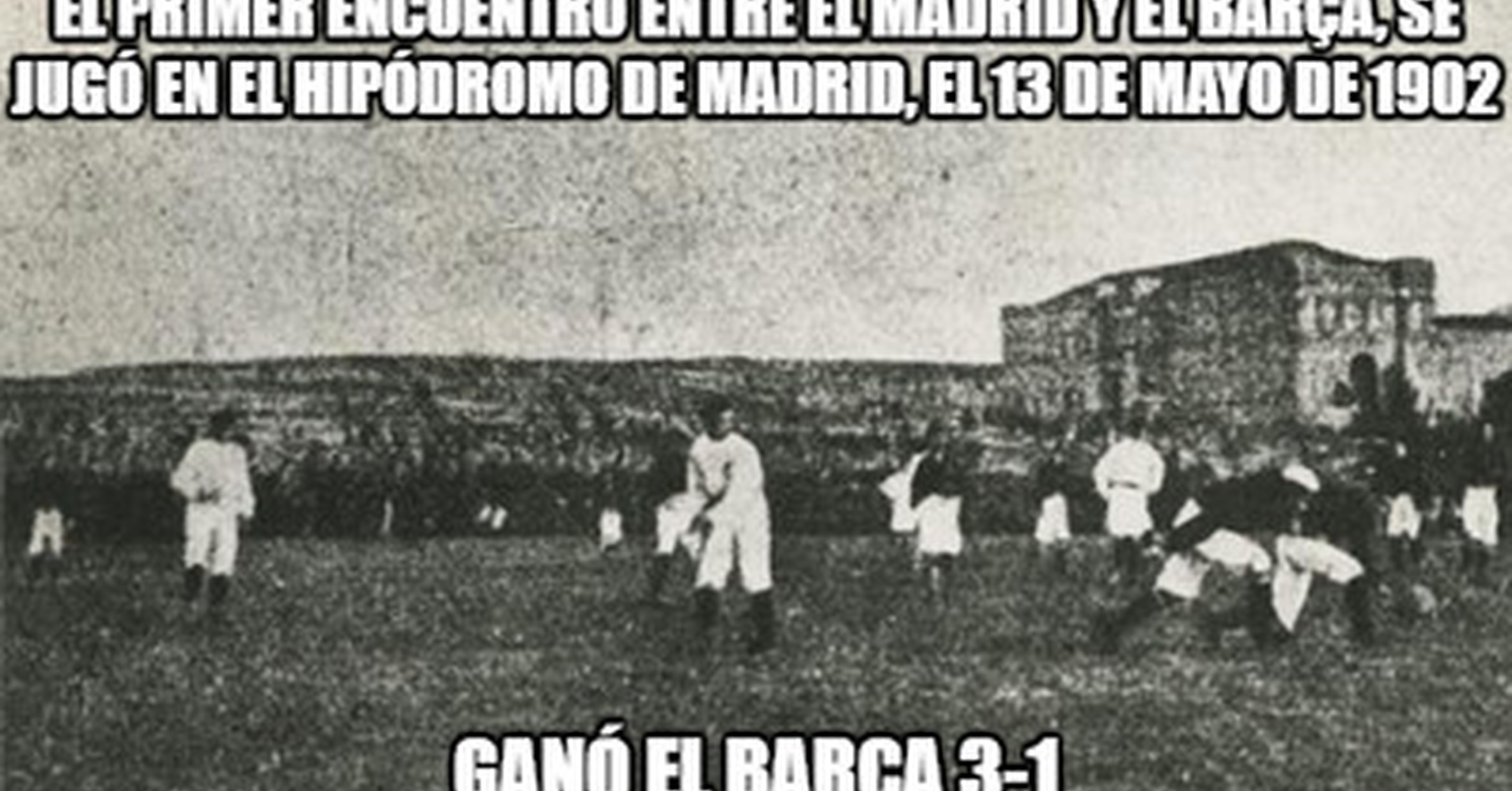 [ MEMEDEPORTES ] El primer clásico de la historia