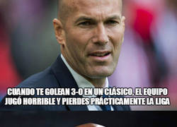 Enlace a Zidane vuelve a sonreír