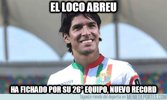 1013914 - El loco Abreu marca su record