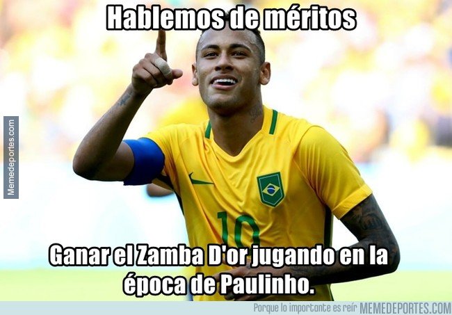 1014597 - Neymar es elegido el mejor jugador brasileño del año