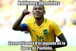 Enlace a Neymar es elegido el mejor jugador brasileño del año