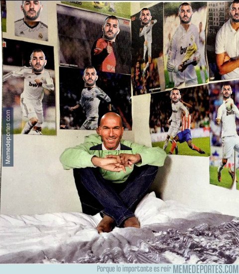 1014980 - Así es el cuarto de Zidane