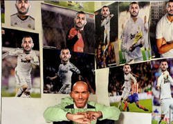 Enlace a Así es el cuarto de Zidane