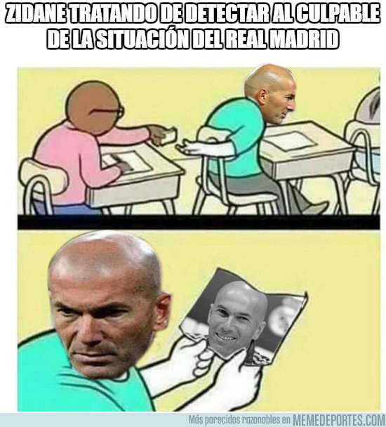 1015558 - Zidane busca el culpable de la situación