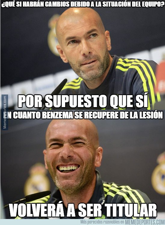 1015627 - Zidane apuesta por el cambio