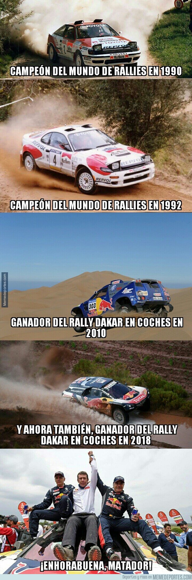 1017264 - Sainz gana el Dakar en coches