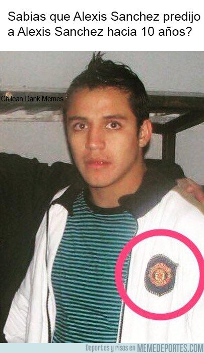 1017759 - La foto que demuestra que Alexis era del United desde jovencito