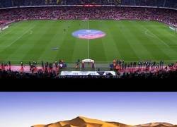 Enlace a Alucinantes imágenes del Camp Nou contra el Valencia