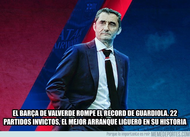 1019862 - Más allá del estado de forma de los jugadores, Valverde tiene mucho mérito en este Barça