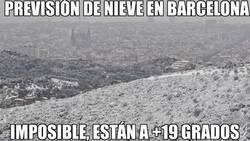 Enlace a Previsión de nieve en Barcelona