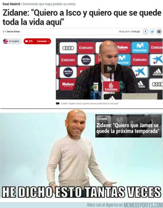 1020693 - Las palabras de Zidane no valen de mucho