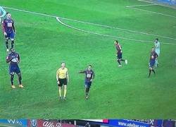 Enlace a Justo el momento que los madridistas empiezan a decir robo