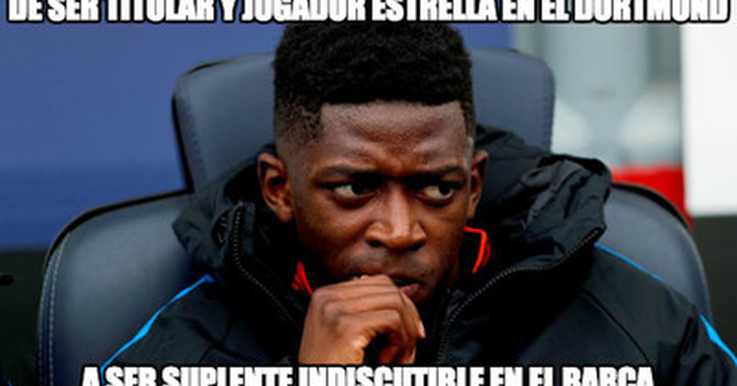 [ MEMEDEPORTES ] El duro momento de Dembélé