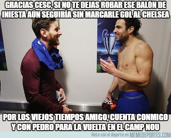 1023418 - Se filtra conversación entre Fàbregas y Messi