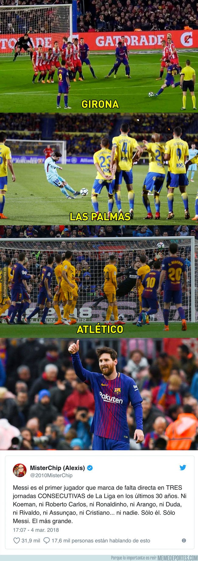 1024264 - El nuevo récord personal que ha alcanzado Leo Messi
