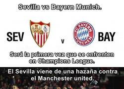 Enlace a Análisis de cuartos de Champions: Sevilla vs Bayern