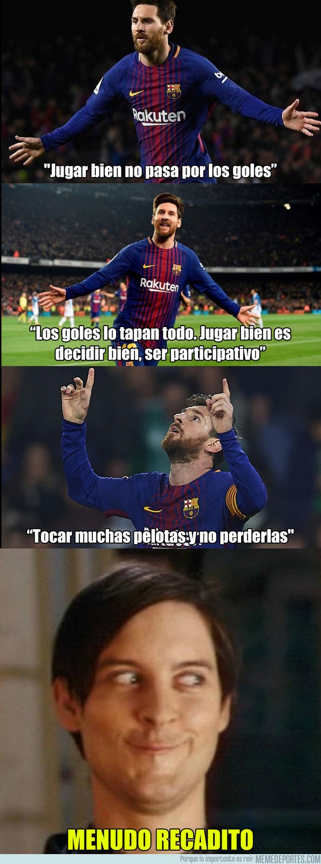 1026402 - El mensaje de Leo Messi con recadito a cierto personaje