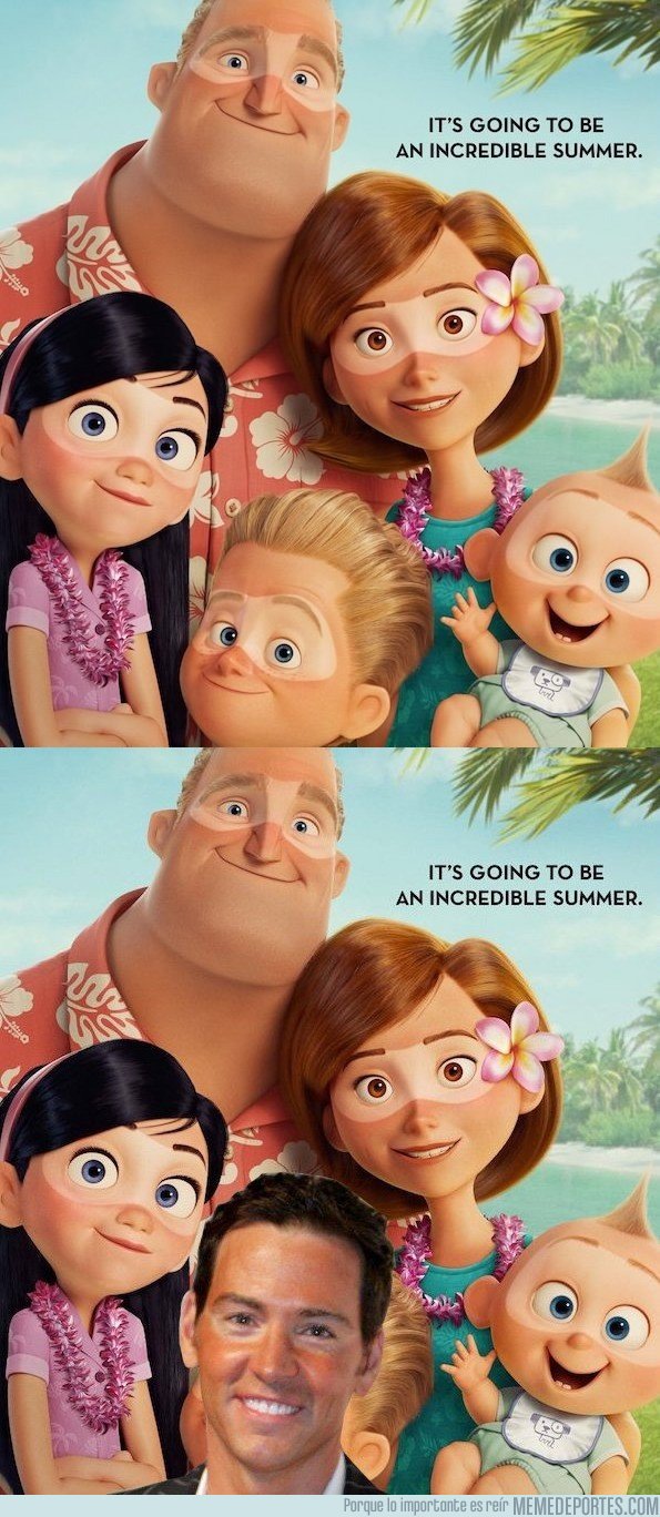 1027302 - Metes a David Meca en el nuevo poster de los Increíbles 2 y pasa desapercibido, por @gazpachoblog