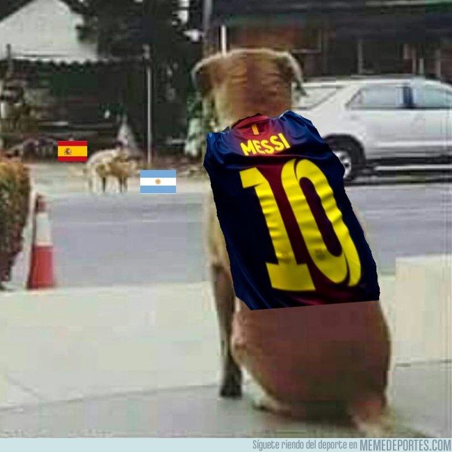 1027353 - Messi viendo cómo abusaban de Argentina