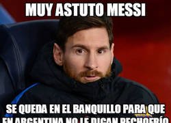 Enlace a Messi es una mente superior