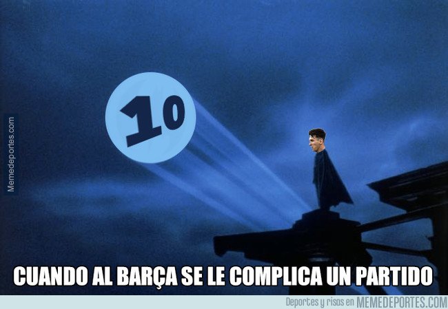 1027643 - El Barça recurriendo a la Messi-señal