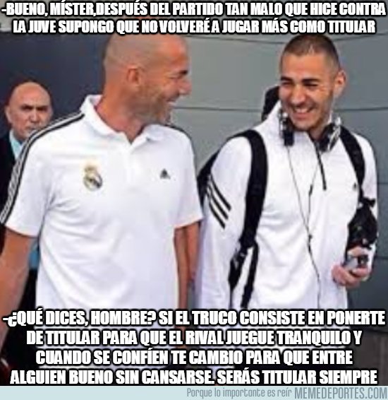 1028185 - Conversación entre Zidane y Benzema