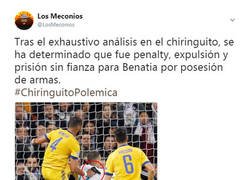 Enlace a Penalty y prisión para Benatia, por @LosMeconios