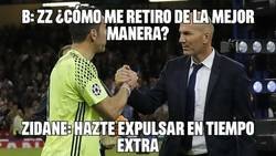 Enlace a La mejor forma de retirarse, Zidane lo sabe bien